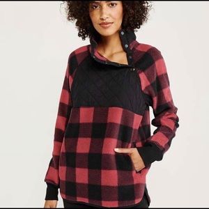 Abercrombie & Fitch Buffalo Check Fleece